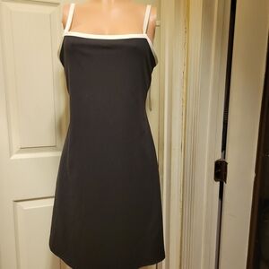 Wild Fable Butter Bliss Elegant Black and White Mini Skating Dress Size XXL